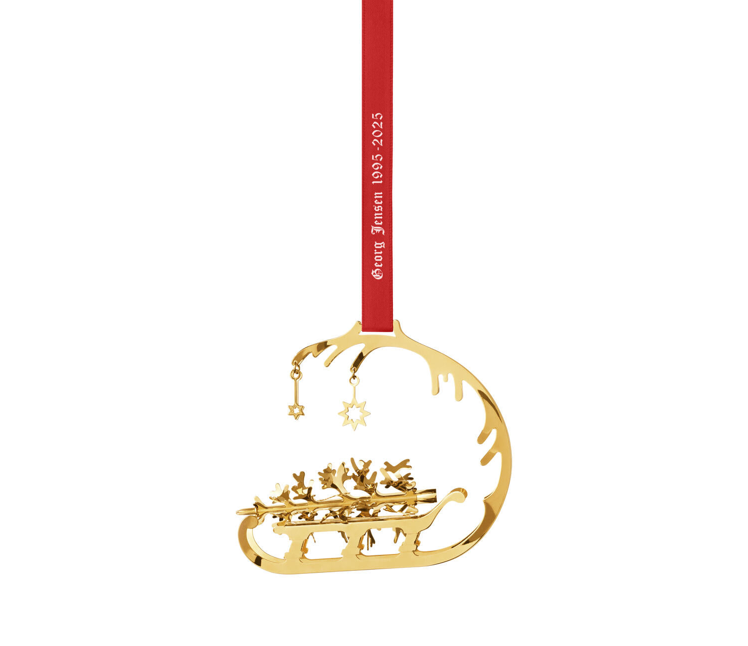 CC25 Juleuro slæde 1995/2025 - forgyldt